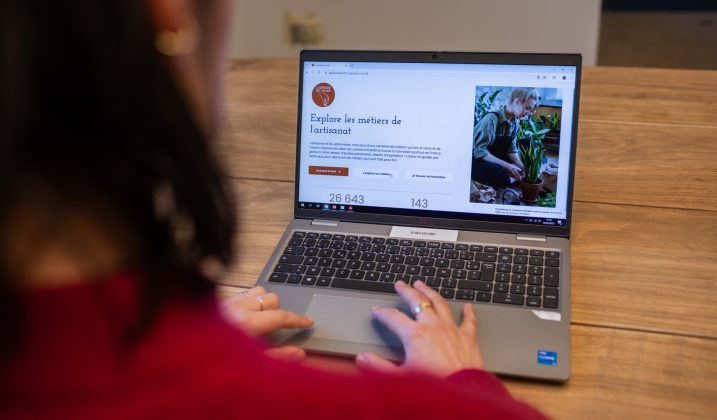 L’avenir en main, la web-app pour s’orienter vers l’artisanat