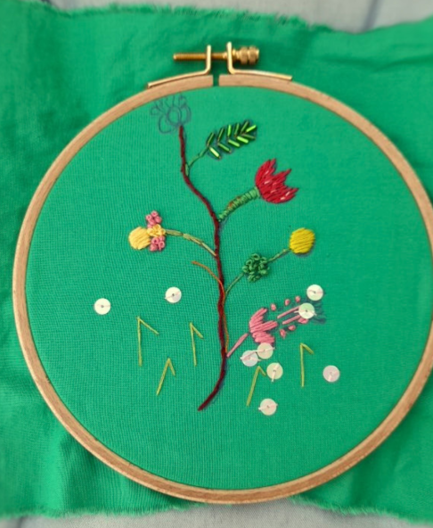 Sophie de Saint-Martin et la broderie d’art