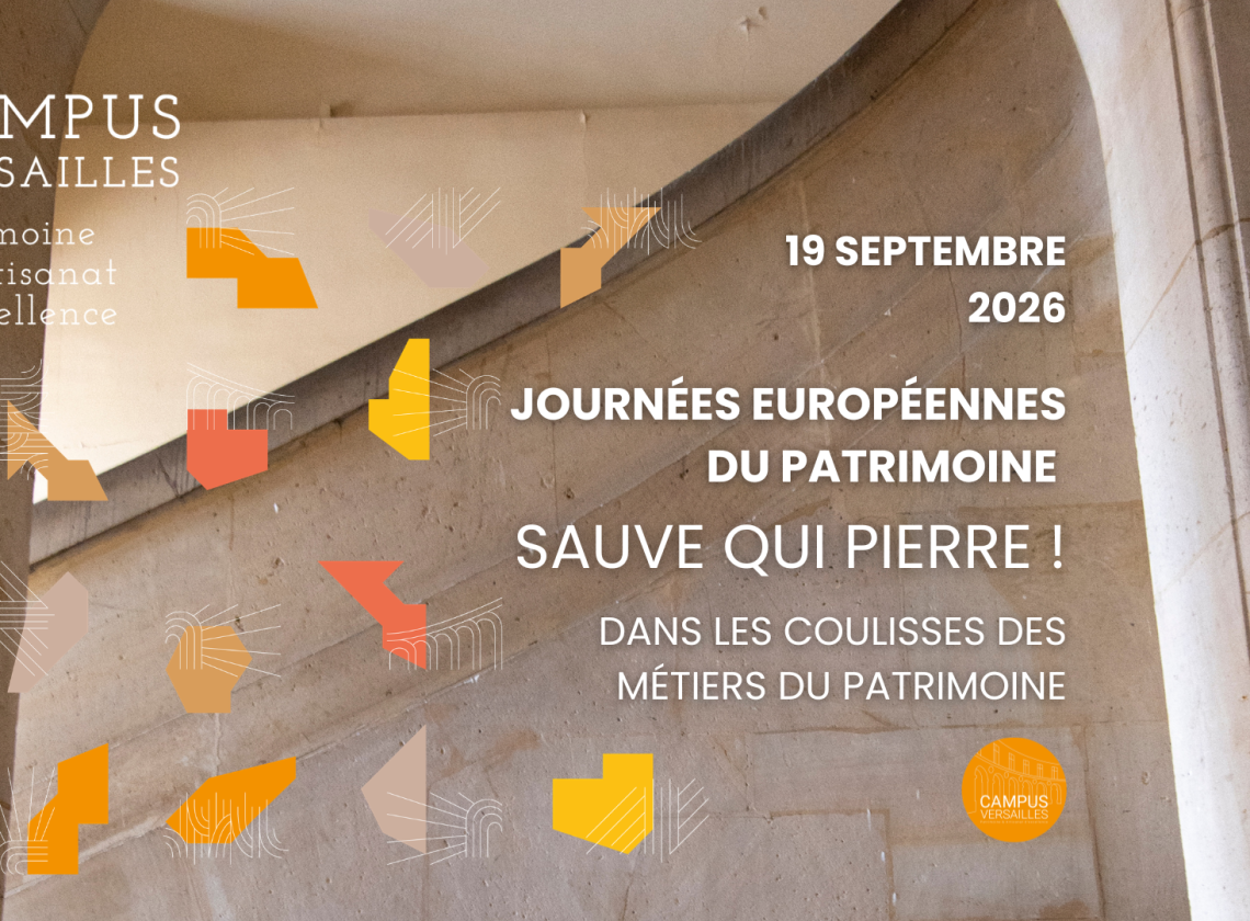 Journées Européennes du Patrimoine 2026. Sauve qui pierre !